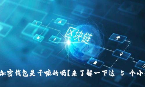 你知道加密钱包是干嘛的吗？来了解一下这 5 个小知识吧！